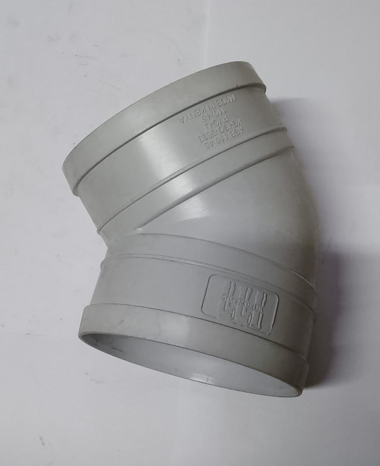 PVC BEND 4*45